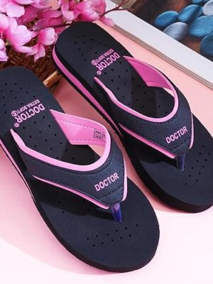 DOCTOR EXTRA SOFT Care Diabetic Orthopedic Pregnancy Flat Super Comfort Dr Flipflops and House Slippers For Women's and Girl's