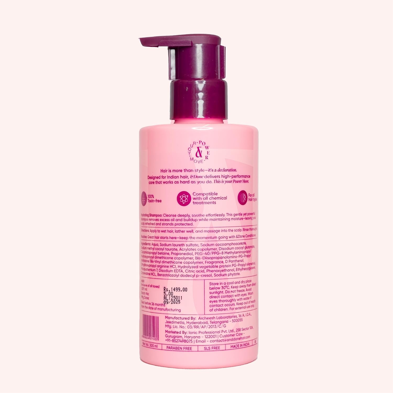 &Done Hydrating Shampoo - Image 4