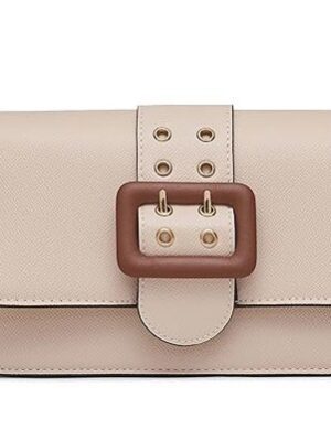 GSS Purse Adrianne Sling Bag For Women With Adjustable & Detachable Broad Strap | Sling Bags For Women Stylish | Structured Crossbody Bag