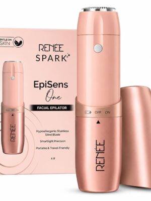 RENEE Spark EpiSense One Facial Hair Remover | Cheeks, Upper Lip & Chin, Gentle On Skin |