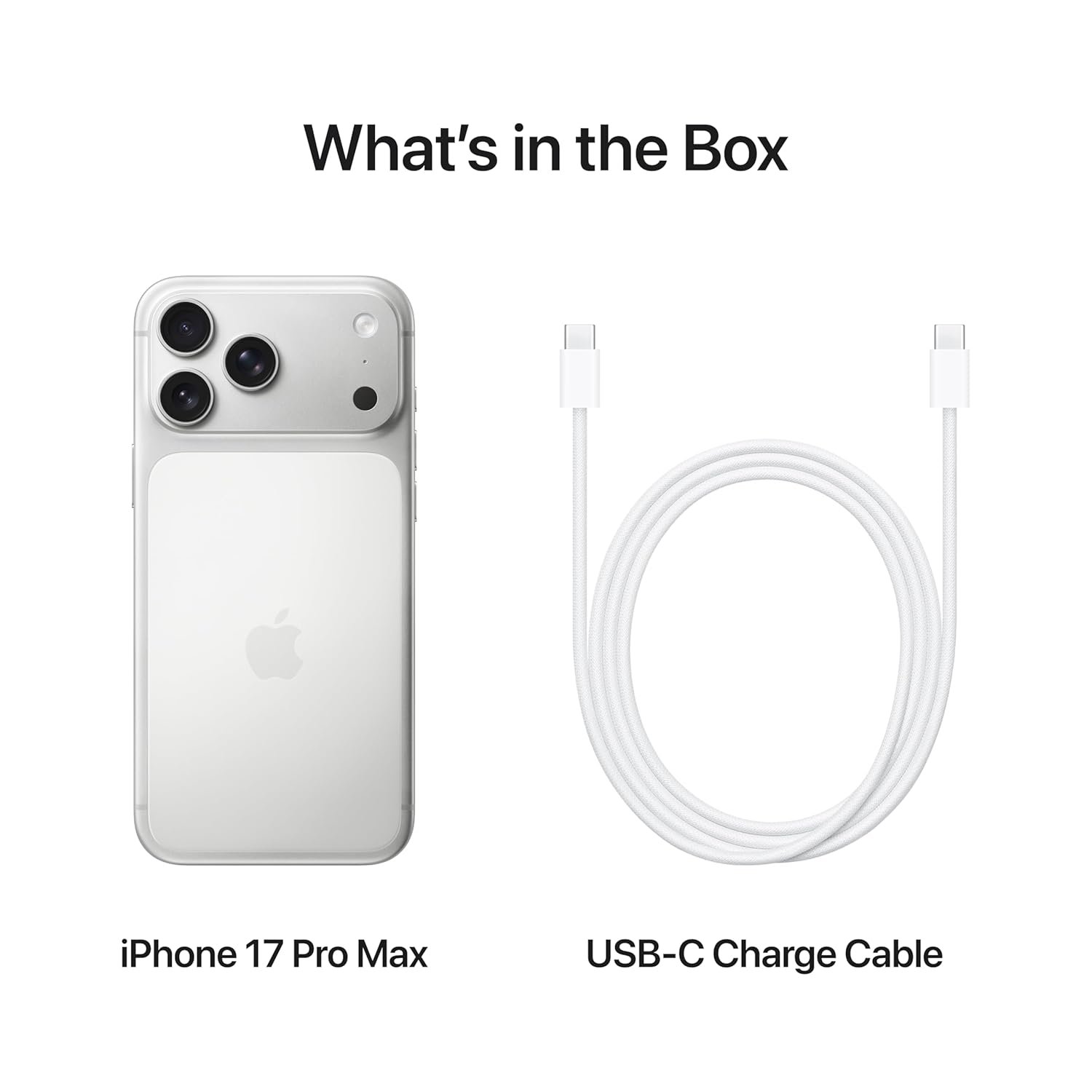 Apple iPhone 17 Pro Max 2 TB: 17.42 cm (6.9″) Display with Promotion, A19 Pro Chip, Best Battery Life in Any iPhone Ever, Pro Fusion Camera System, Center Stage Front Camera; Silver - Image 3