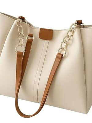 AESTHETIC Women’s Handbag with Chain Strap | Stylish Daily Use Purse for Office & Casual Outings