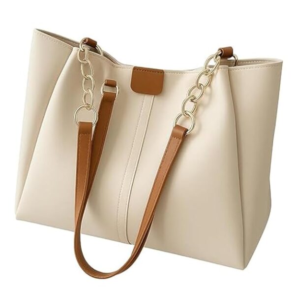 AESTHETIC Women’s Handbag with Chain Strap | Stylish Daily Use Purse for Office & Casual Outings
