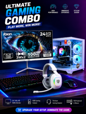 FOXIN MONITOR, CHIST PC, SPAIN BOT RANGER MIC { GAMING SETUP }