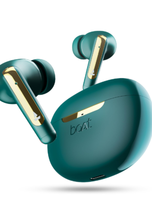 Original Bluetooth Earbuds for Oneplus Nord Buds 3R, with 12.4mm Precision Sound Drivers, and 47ms Low Latency Performance, Dual Microphone for Clear Call (Black) 2u  (01)