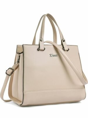 EXOTIC Women Feminina Solid Top Handle Tote Hand Bag
