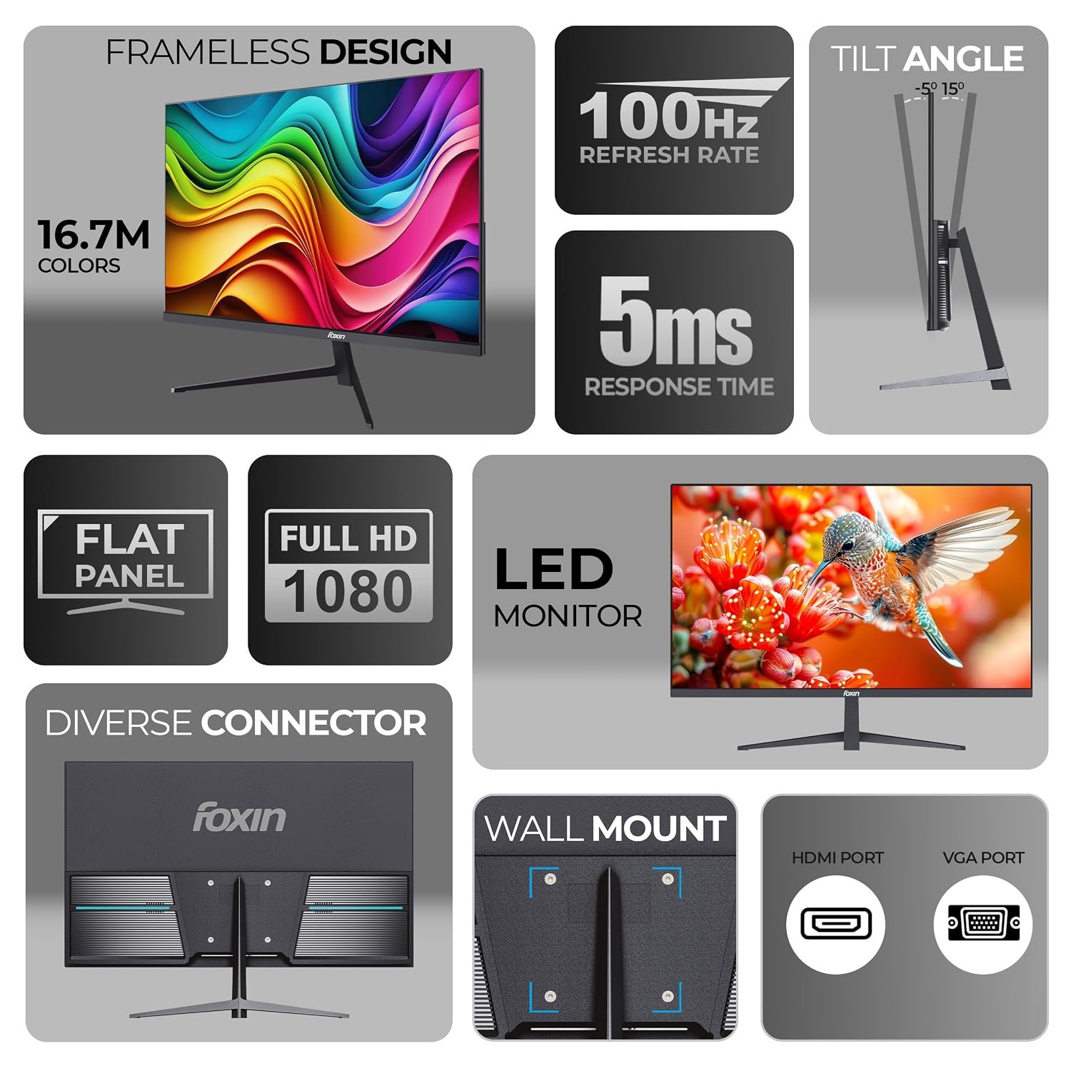 FOXIN MONITOR, CHIST PC, SPAIN BOT RANGER MIC { GAMING SETUP } - Image 4