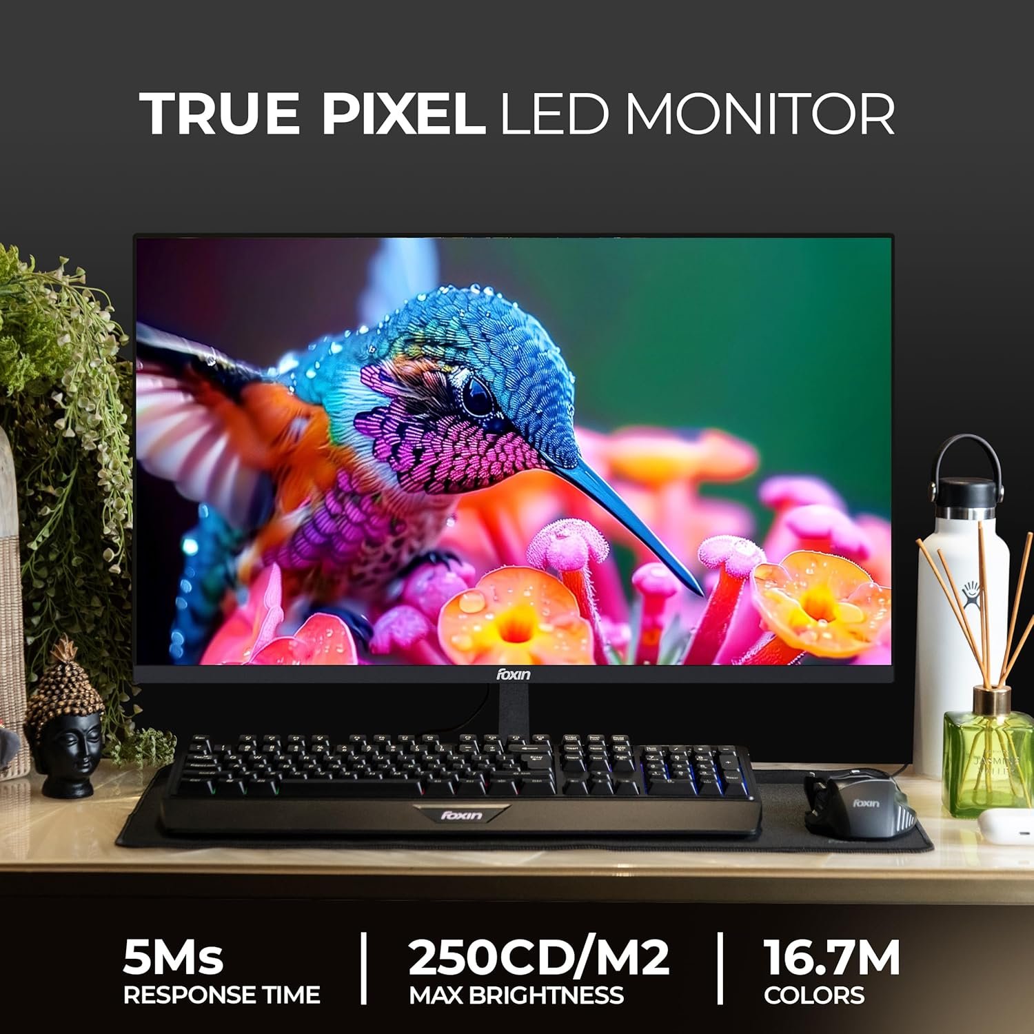FOXIN MONITOR, CHIST PC, SPAIN BOT RANGER MIC { GAMING SETUP } - Image 3