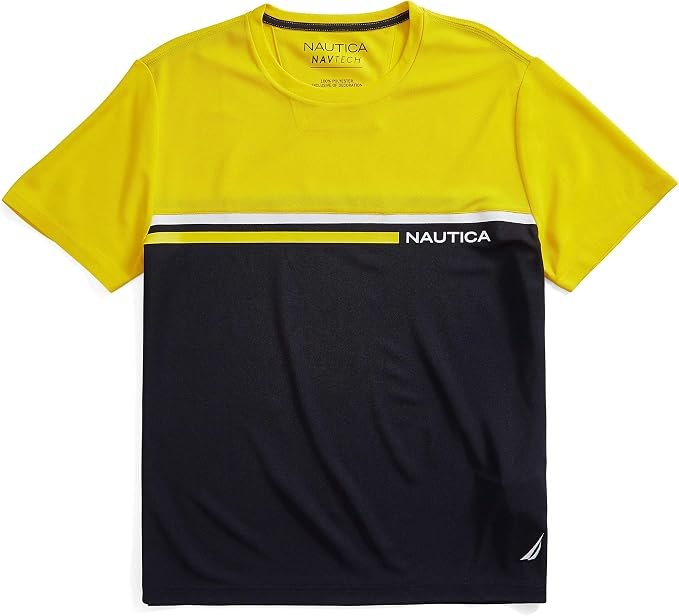 Nautica Men's Nautica Men's Navtech Colorblock Tee - Image 3