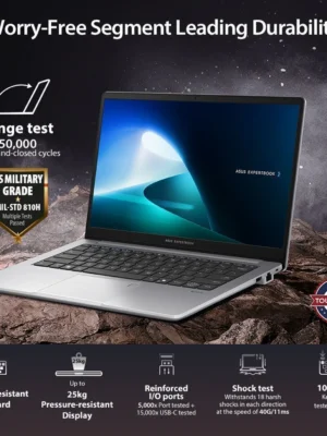 ASUS Vivobook 16 (2026),Smartchoice,Intel Core Ultra 5 325 (Series 3), Intel iGPU,16GB RAM,512GB SSD,FHD+, 16"(40 cm),Win11,M365 Basic(1Y),Office 24,Quiet Blue,1.88 kg,X1607AA-MB037WS, Copilot+ AI PC Visit the ASUS Store