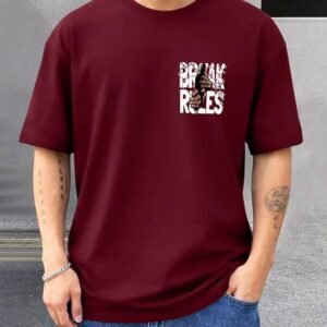 AUSK Baggy Hip-Hop T-Shirt for Men - (Copy)